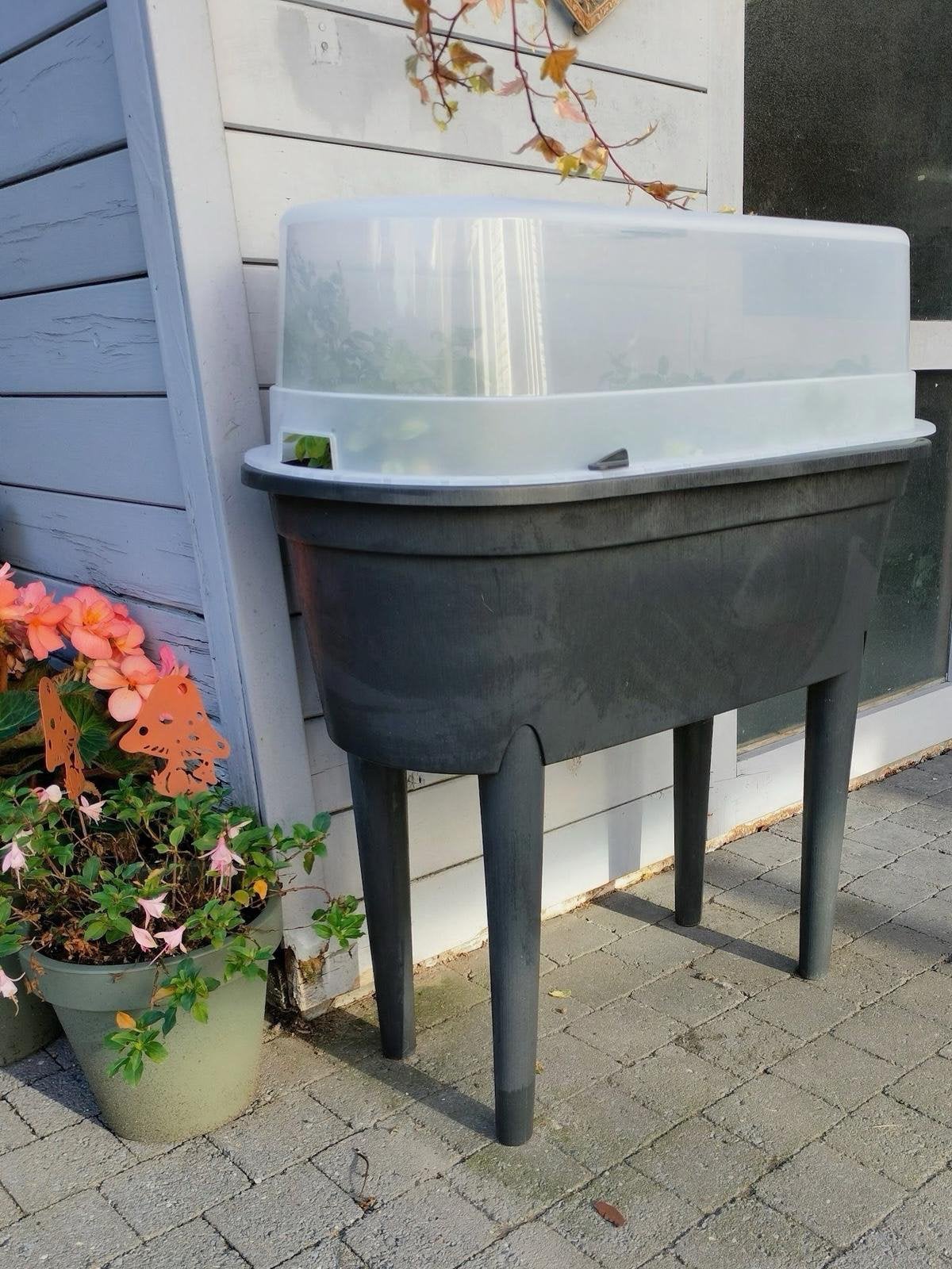 Kruidenbak met deksel, Tuin en Terras, Ophalen, Gebruikt, Kunststof