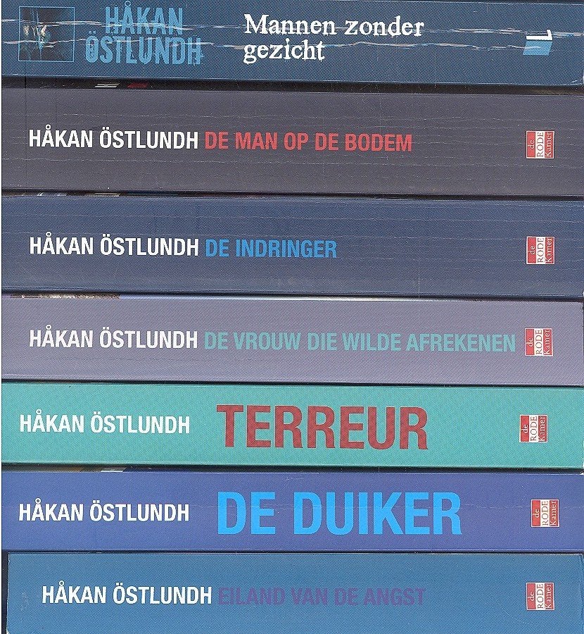 Complete reeks thrillers Hakan Ostlundh., Boeken, Ophalen of Verzenden, Gelezen, Hakan Ostlundh, België