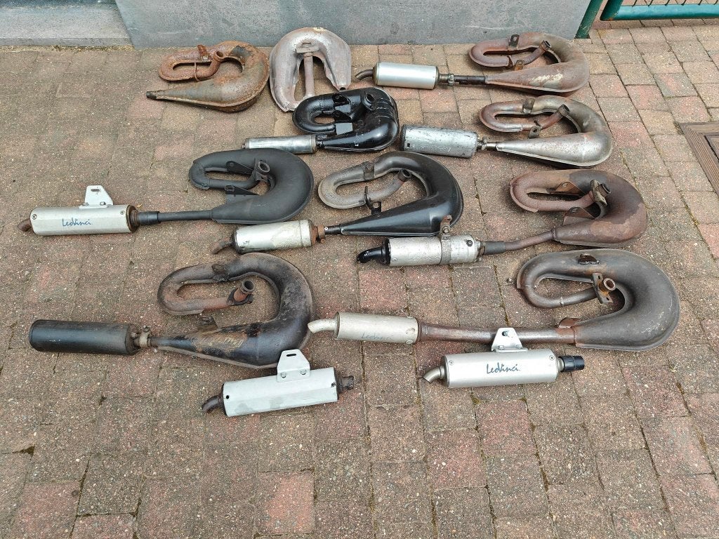 Honda camino uitlaten, Fietsen en Brommers, Brommeronderdelen | Algemeen, Ophalen, Gebruikt, Uitlaat, Honda Camino