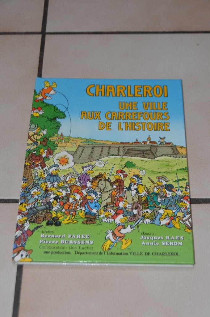 Livre "Charleroi : Une ville aux carrefours de l'histoire"!, Livres, BD, Neuf, Une BD, Bernard Parée et Pierre Burssens, Enlèvement ou Envoi