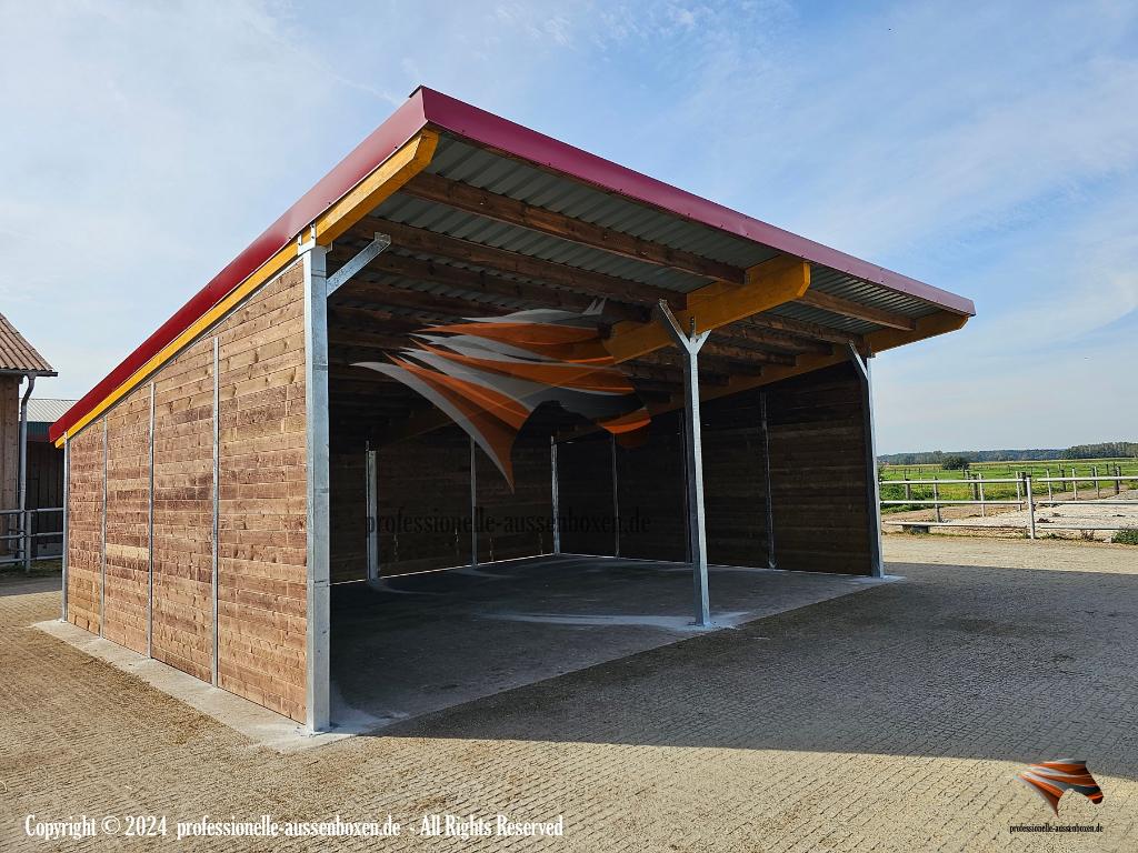 Openstal paarden & Schuilplaats voor paarden, Dieren en Toebehoren, Weidegang