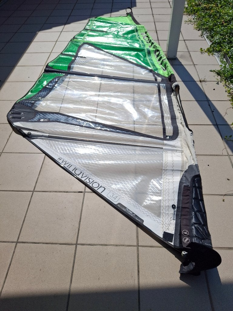 Surfzeil, Watersport en Boten, Ophalen, Gebruikt, Zeil