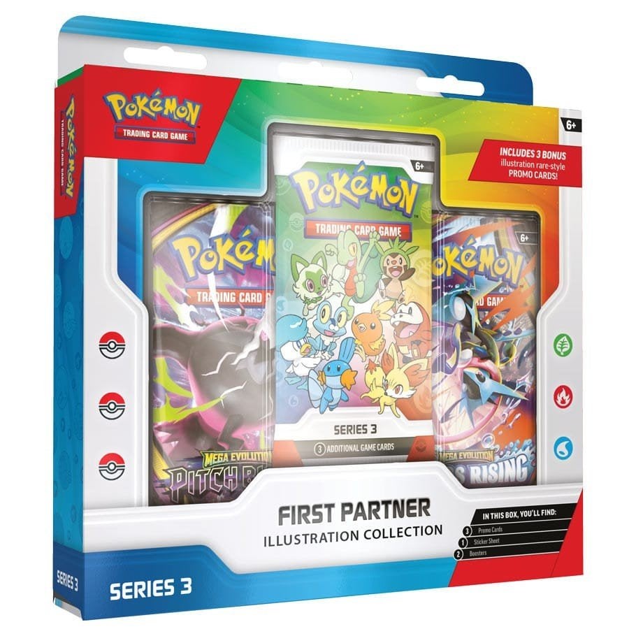Pre-order Pokemon case First Partner Series 3 EN, Hobby en Vrije tijd