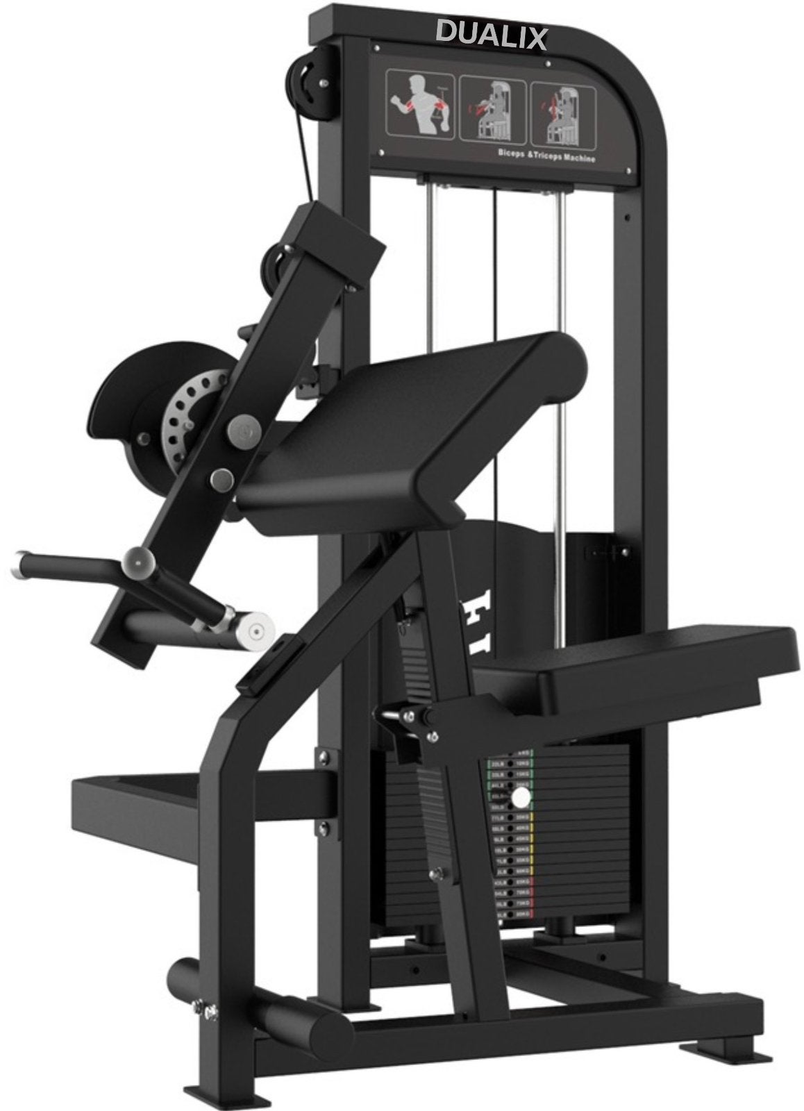 Rallonge pour biceps et triceps Dualix Titan, 120 kg, Sports & Fitness, Enlèvement ou Envoi, Neuf