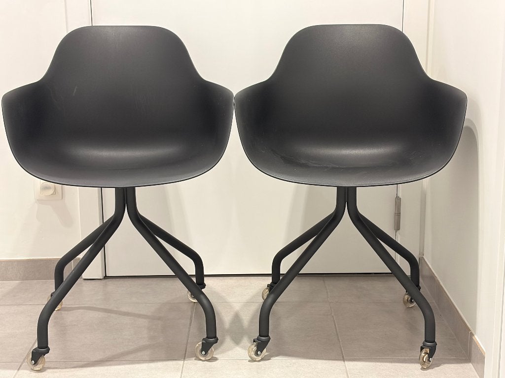 Stoelen, Ophalen, Gebruikt, Zwart, Hout