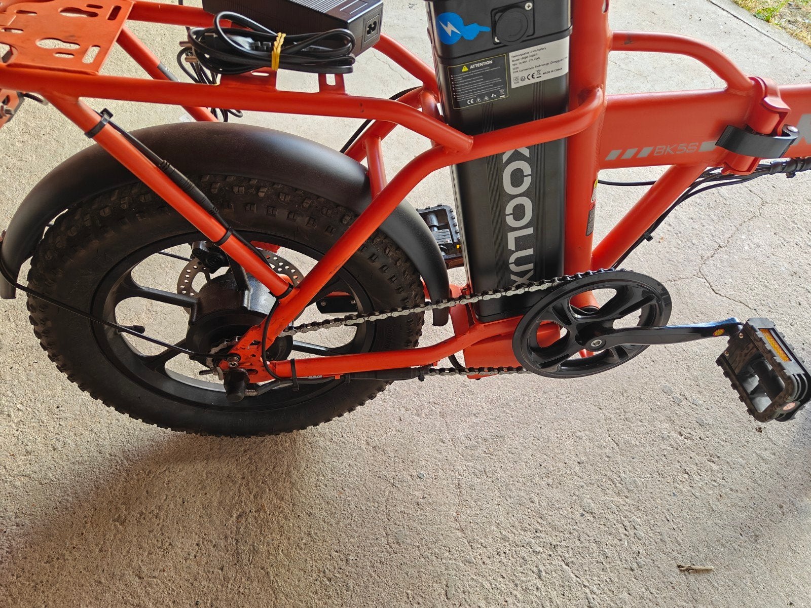 electrische fiets plooifiets, Fietsen en Brommers, Ophalen, Zo goed als nieuw, 50 km per accu of meer
