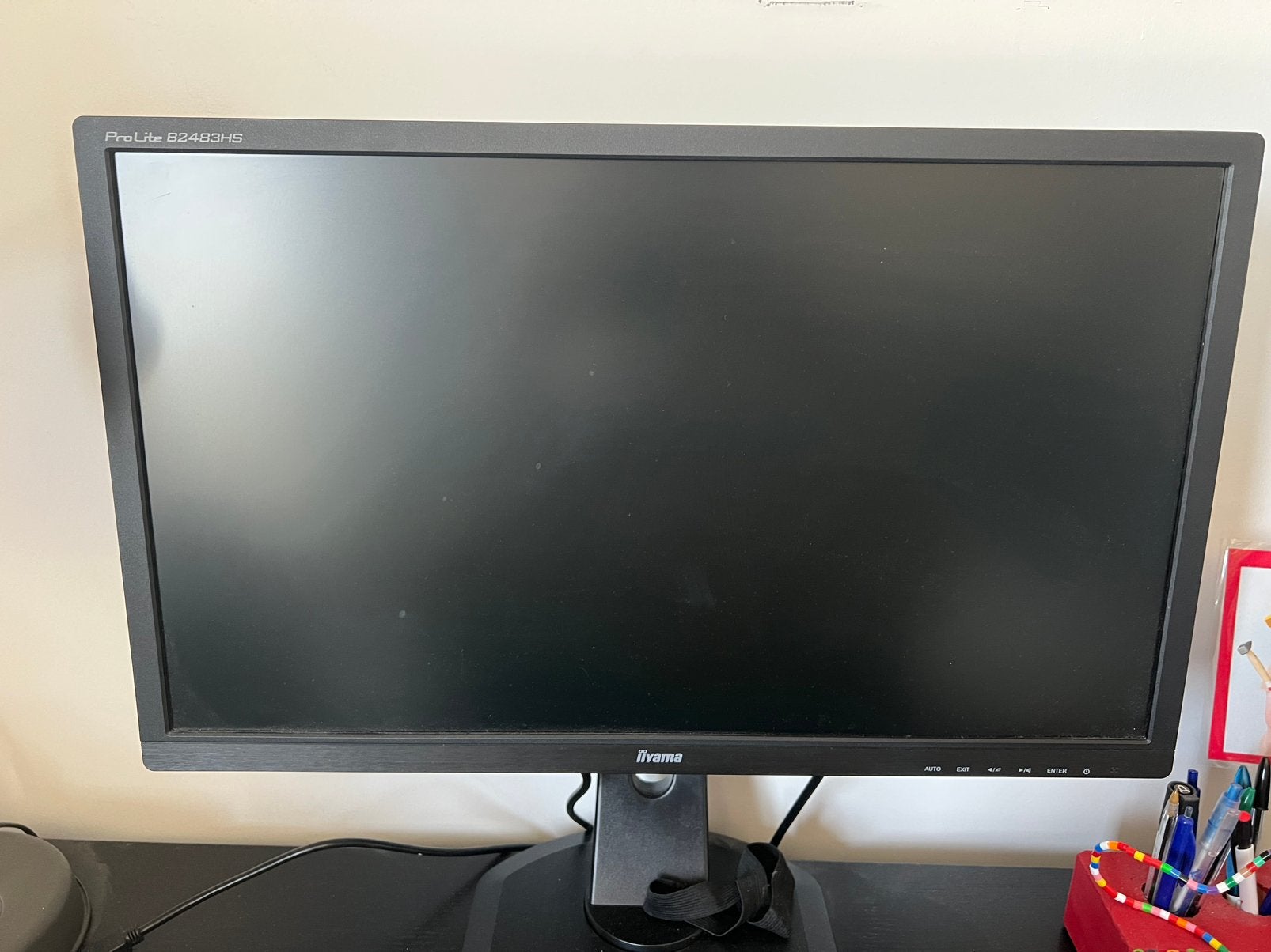 IIyama ProLite B2483HS - 24 inch, Computers en Software, Ophalen, Zo goed als nieuw, HDMI