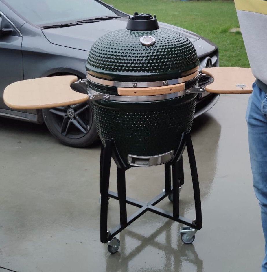 Kamado Patton XL 23,5 pouces à peine utilisé., Enlèvement, Comme neuf