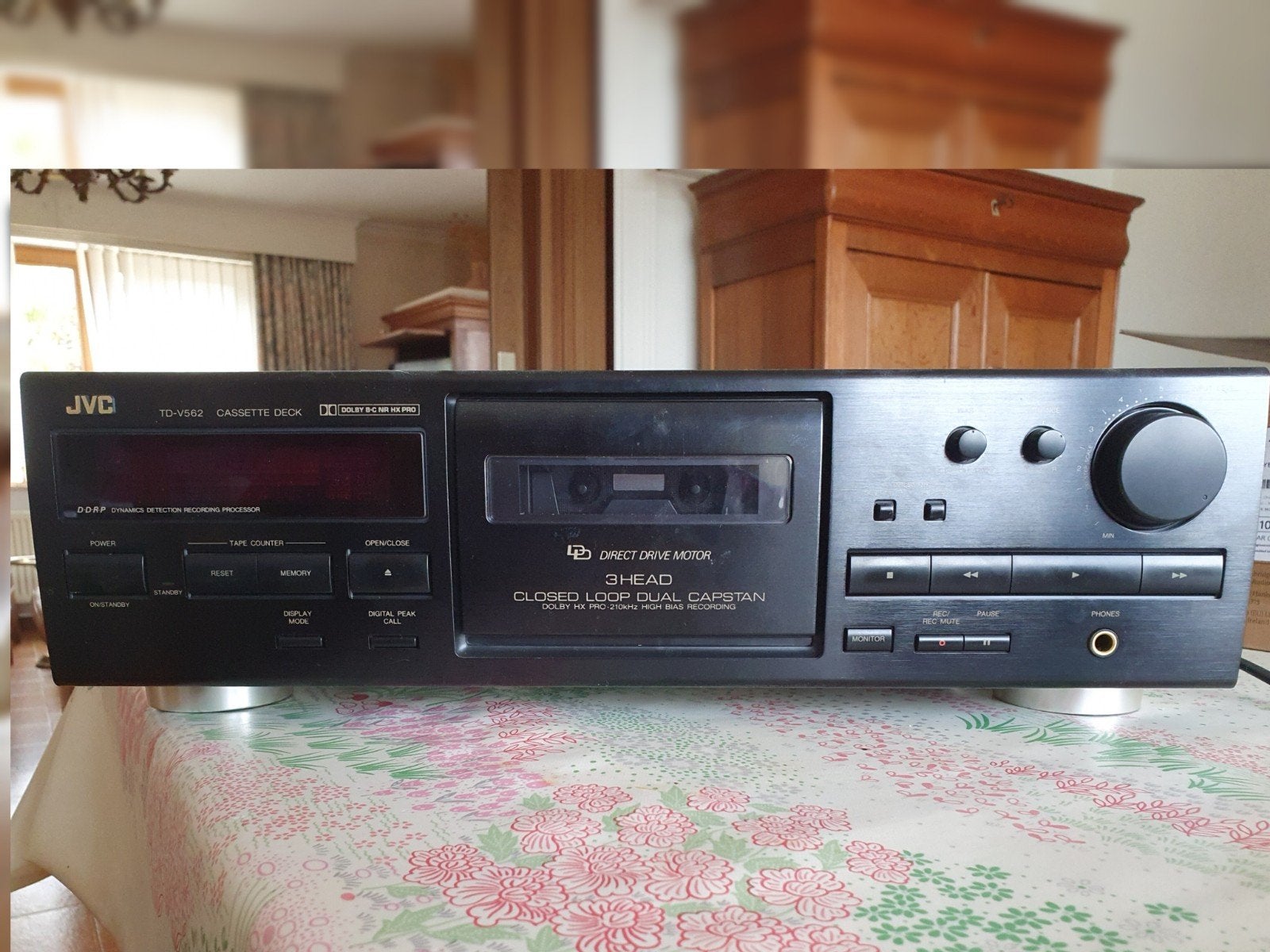 Lecteur/enregistreur de cassettes audio, Enlèvement ou Envoi, Simple, JVC