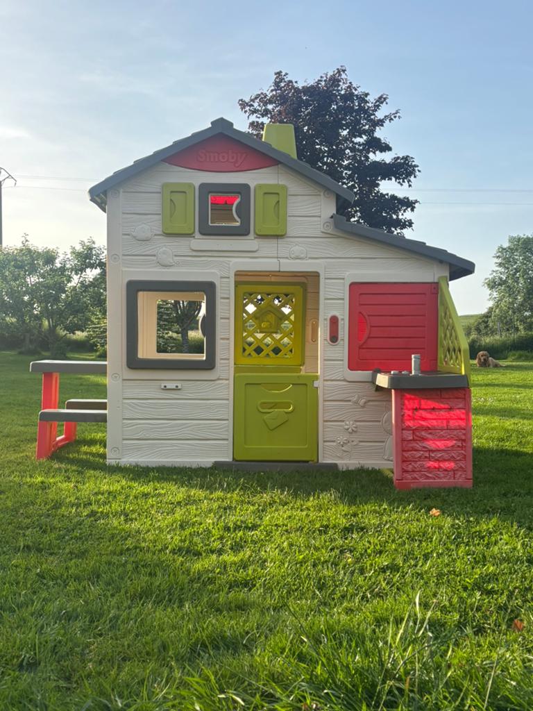 Maisonnette pour enfants, plus toboggan, Enlèvement, Comme neuf