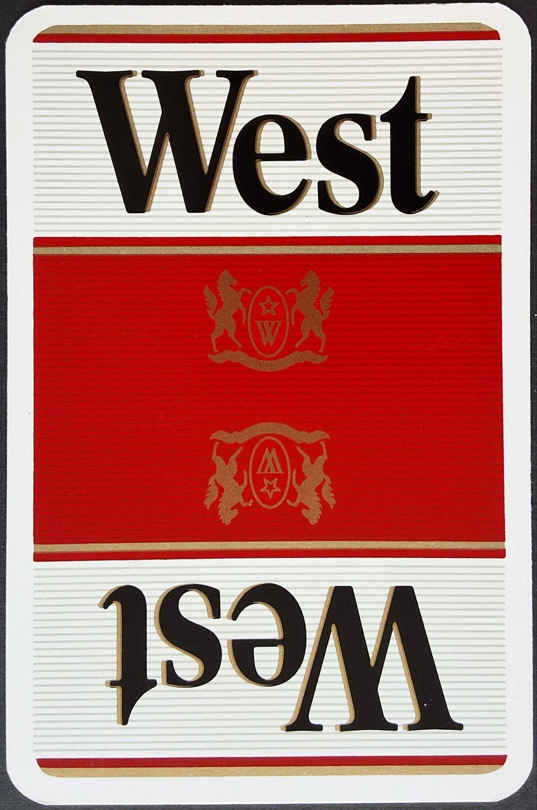 1 Speelkaart  West, Ophalen of Verzenden