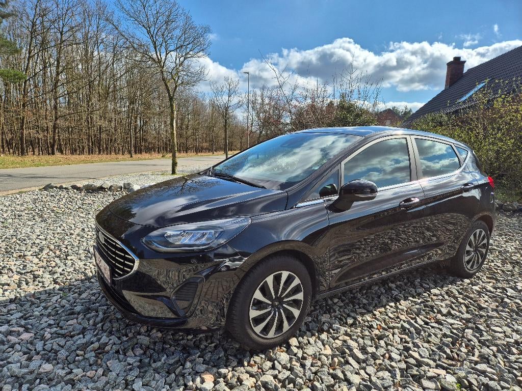 Ford Fiesta 2022, Auto's, Ford, Voorwielaandrijving, Stof, Zwart, 5 deurs