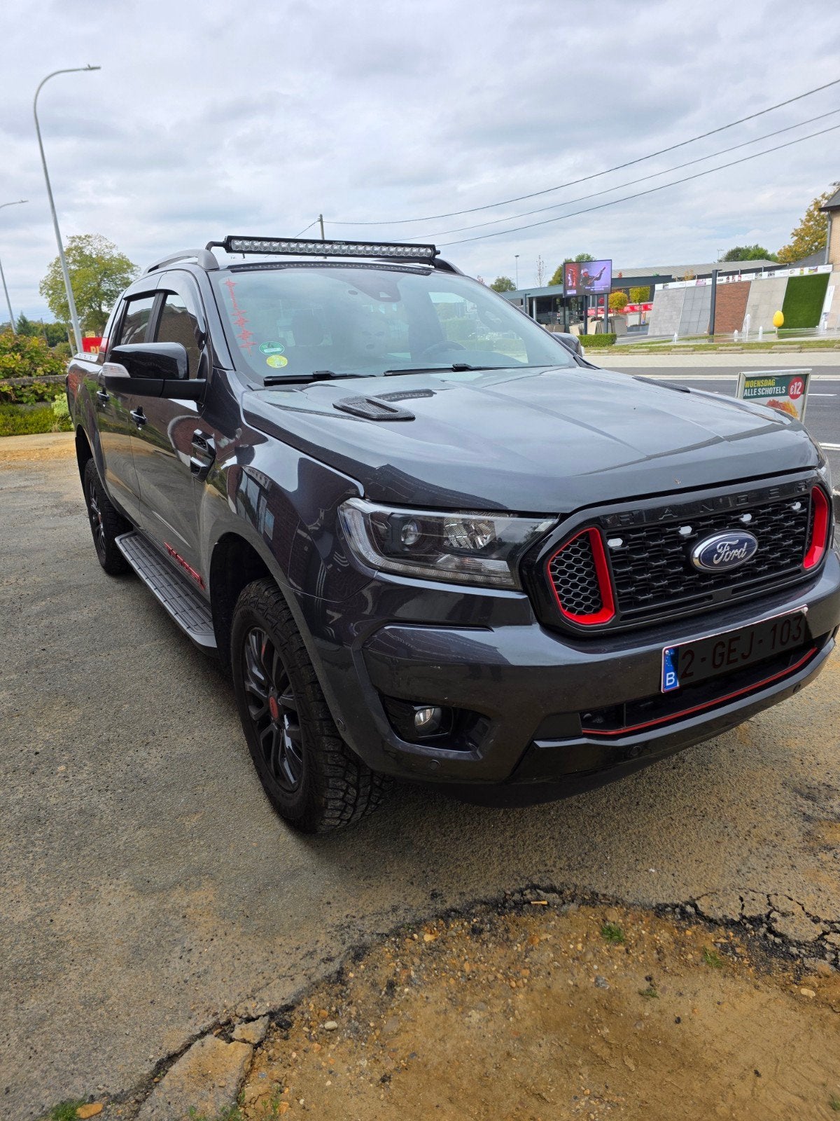 Ford ranger thunder, Auto's, Automaat, 4 deurs, Achterwielaandrijving, Bruin