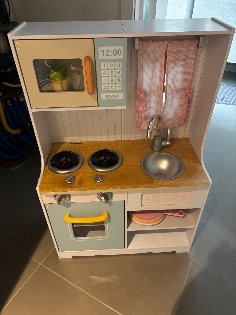 Speelgoedkeukentje, Ophalen, Zo goed als nieuw, Hout, Speelkeuken