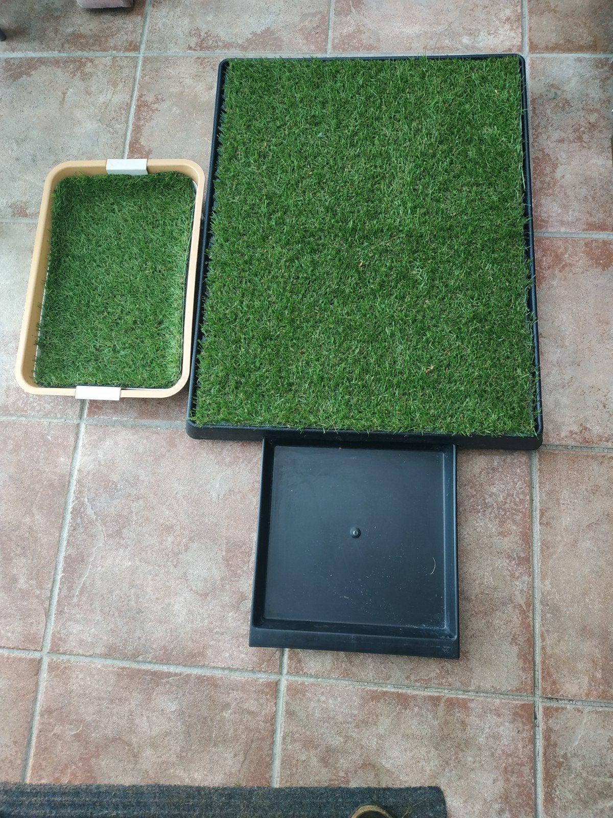 puppy toiletmat + reservemat, Ophalen, Zo goed als nieuw