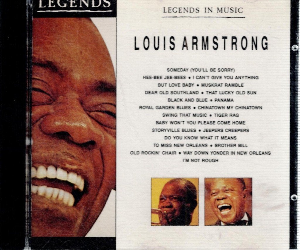 cd  /  Louis Armstrong – Legends In Music, Cd's en Dvd's, Cd's | Overige Cd's, Ophalen of Verzenden