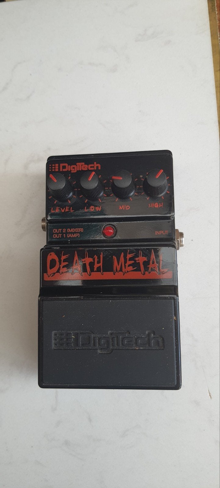 DigiTech Death Metal Zo goed als nieuw, Muziek en Instrumenten, Effecten, Ophalen of Verzenden, Zo goed als nieuw, Distortion, Overdrive of Fuzz