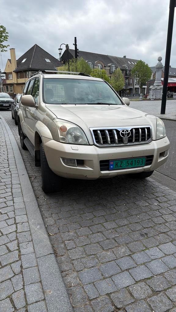 5480 TOYOTA LAND CRUISER KDJ120L-GKAEYW, Auto's, Toyota, Automaat, 4 deurs, Beige, Leder