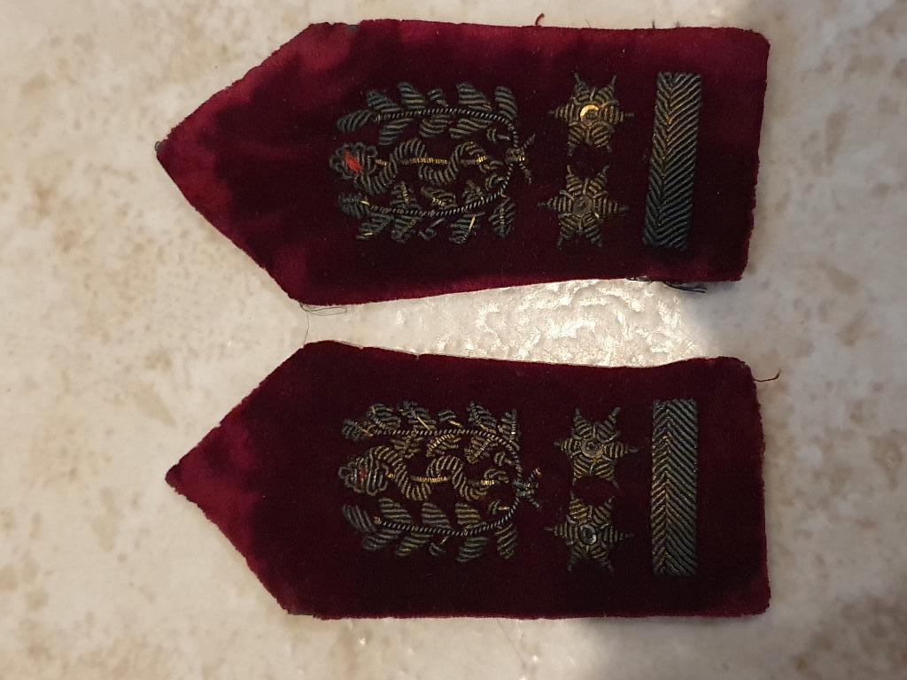Kraagspiegels lt kolonel medische dienst ABL, Verzamelen, Ophalen of Verzenden, Landmacht, Embleem of Badge
