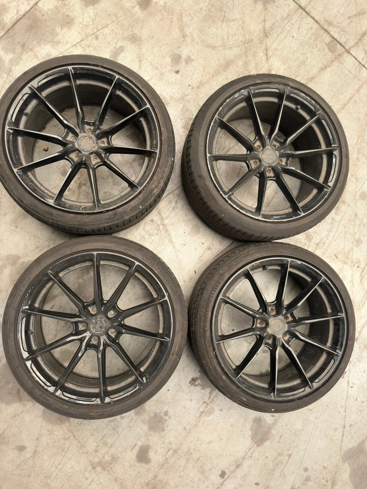 19 inch 5x108 velgen set, Auto-onderdelen, Ophalen, 19 inch, Velg(en)