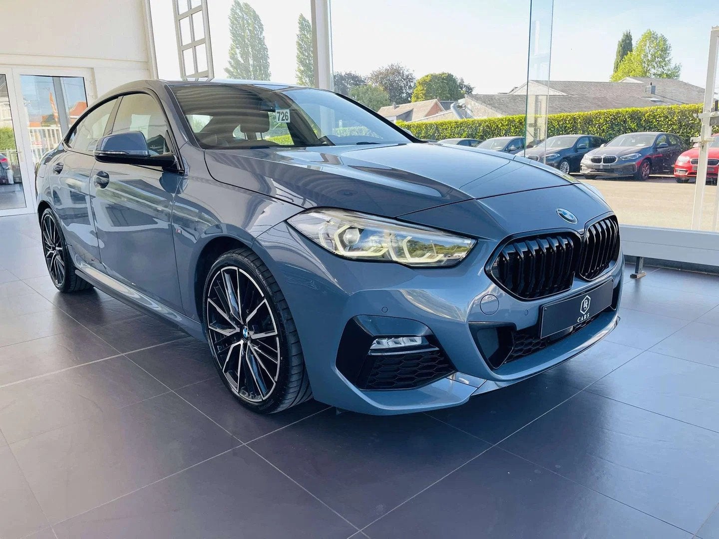 BMW 2 Serie 218 GC dA * GARANTIE + PACK M + LED + COCKPIT +, 100 kW, Argent ou Gris, Entreprise, Automatique