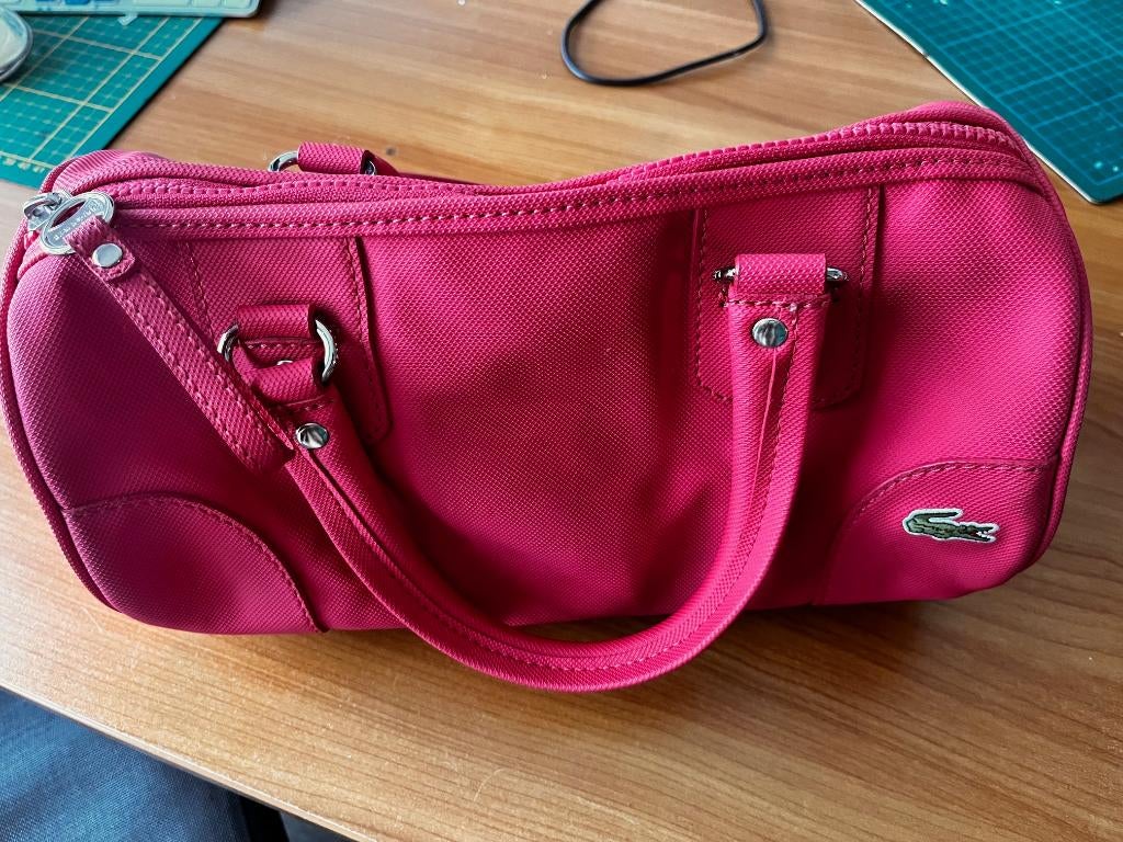 HANDTAS, Ophalen of Verzenden, Zo goed als nieuw, Roze, Handtas