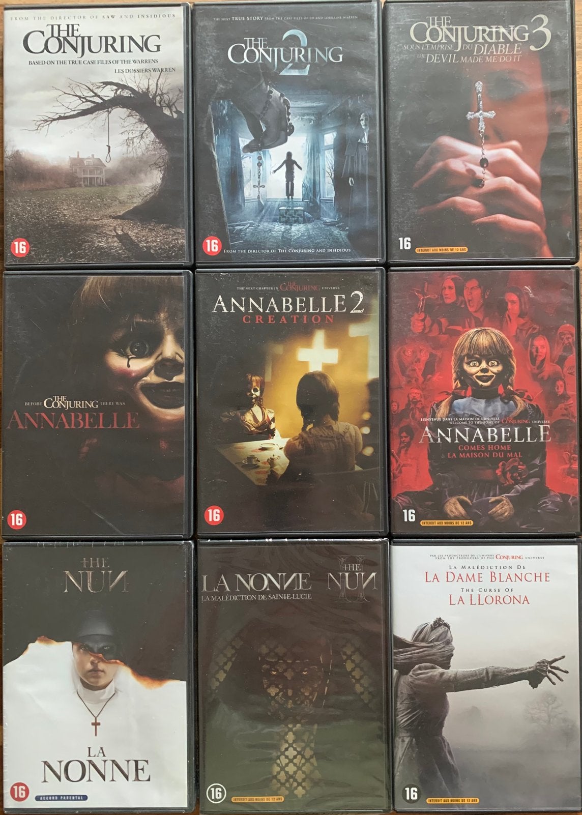 The Conjuring, Cd's en Dvd's, Engels, Nederlands, Ophalen of Verzenden, Zo goed als nieuw