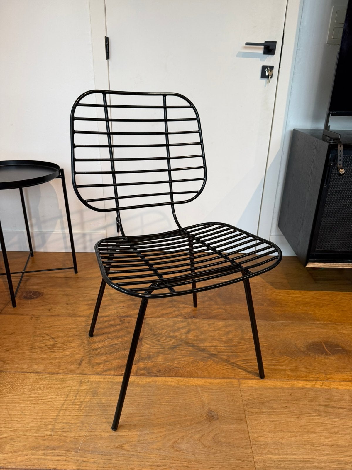 Metalen stoelen, Huis en Inrichting, Ophalen, Zo goed als nieuw