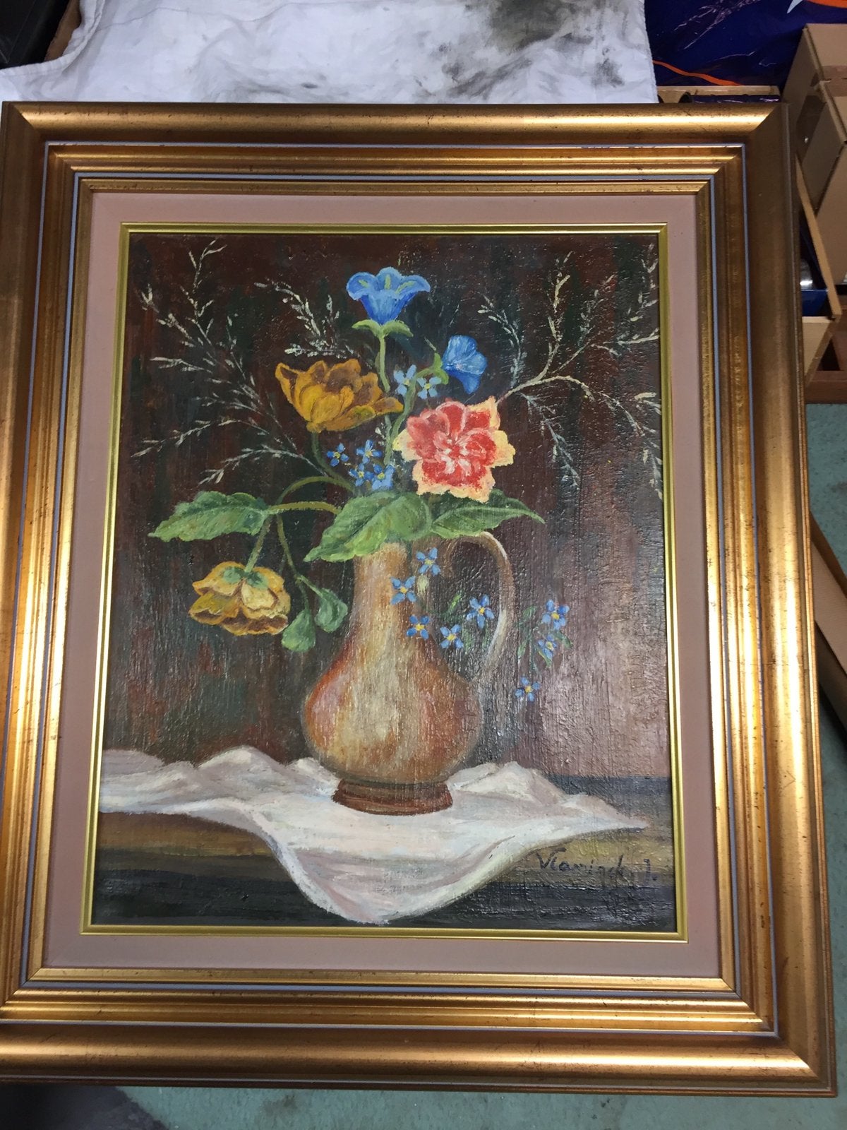 Kaders en kunst allerhande, Ophalen