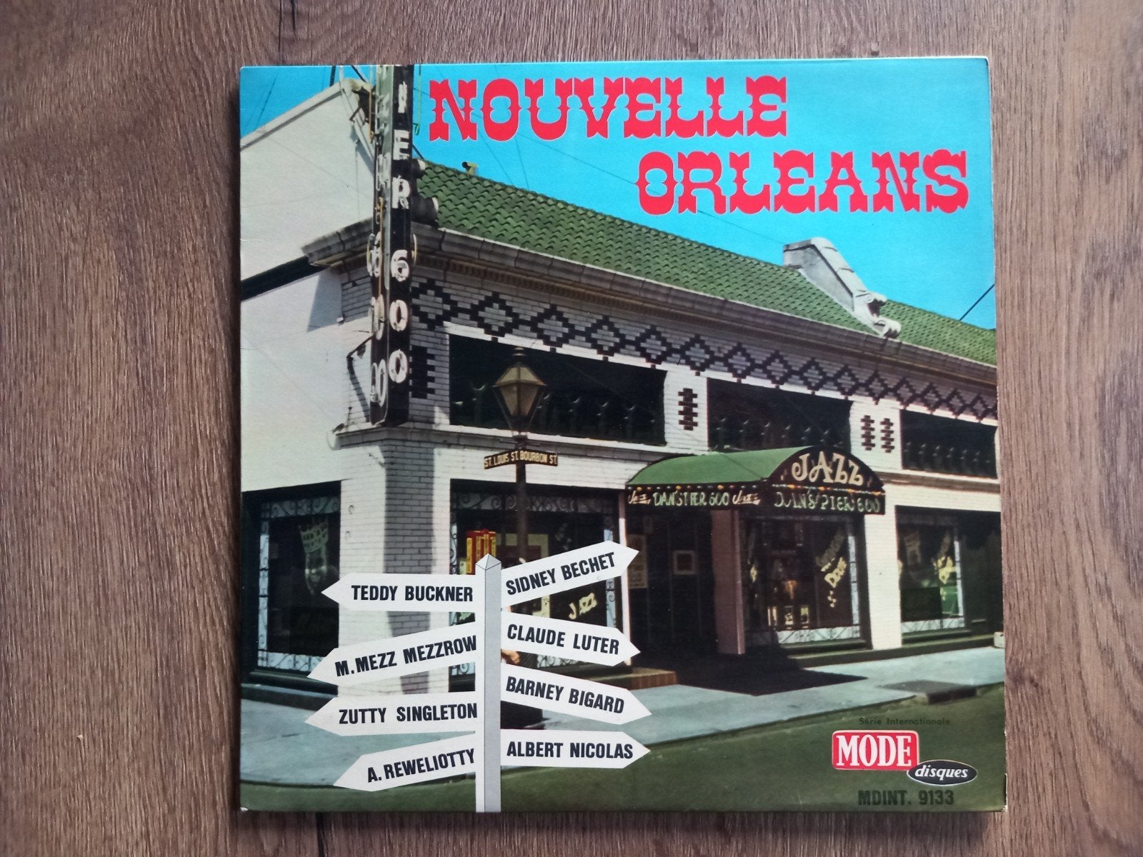 Vinyl LP New Orleans Jazz Blues Bechet Singleton Buckner, Cd's en Dvd's, Cd's | Jazz en Blues, Ophalen of Verzenden, Jazz, Album