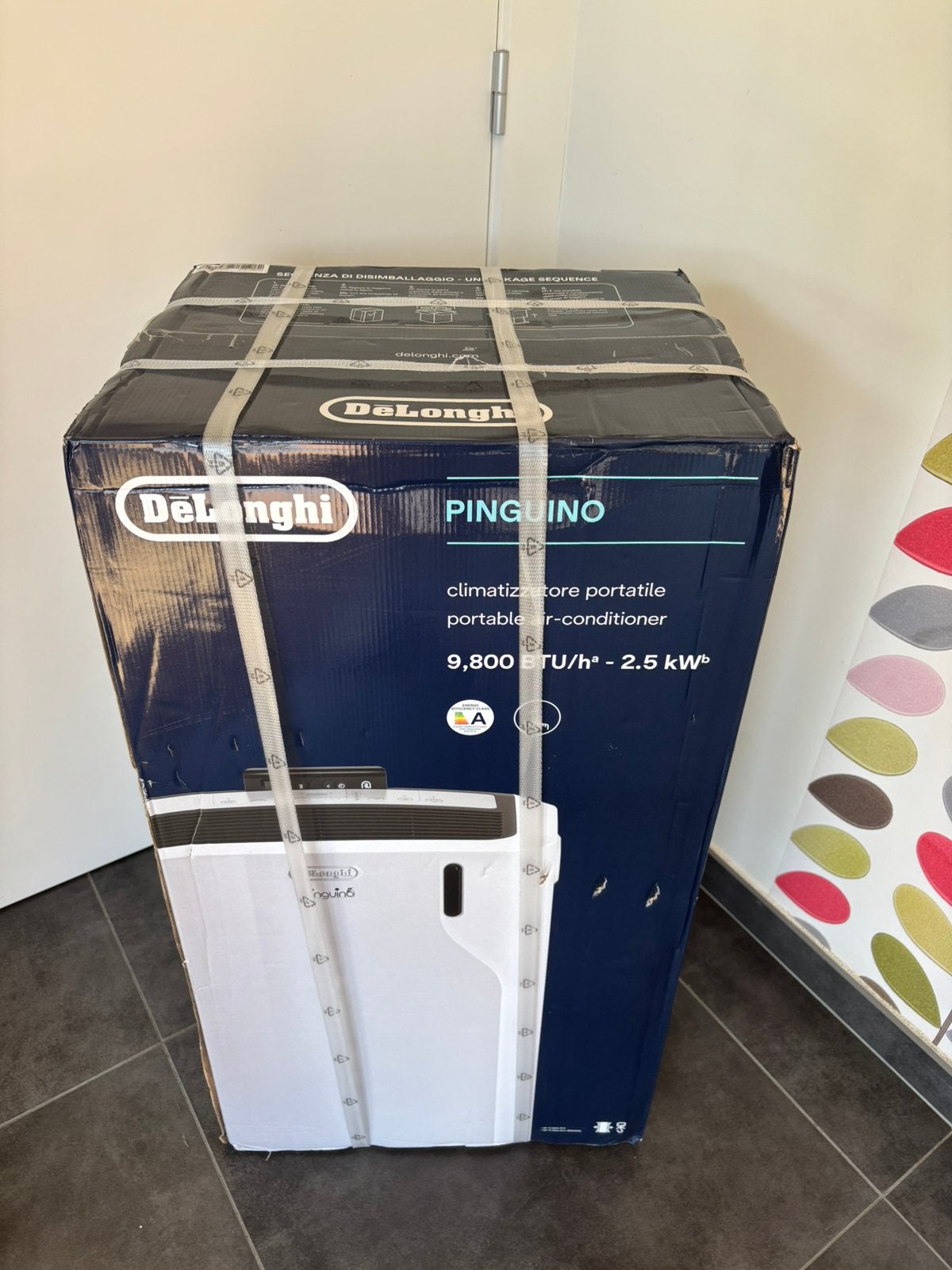 DeLonghi Pinguino PAC EM90 silent, Enlèvement, Neuf, Refroidissement et Déshumidification, Télécommande