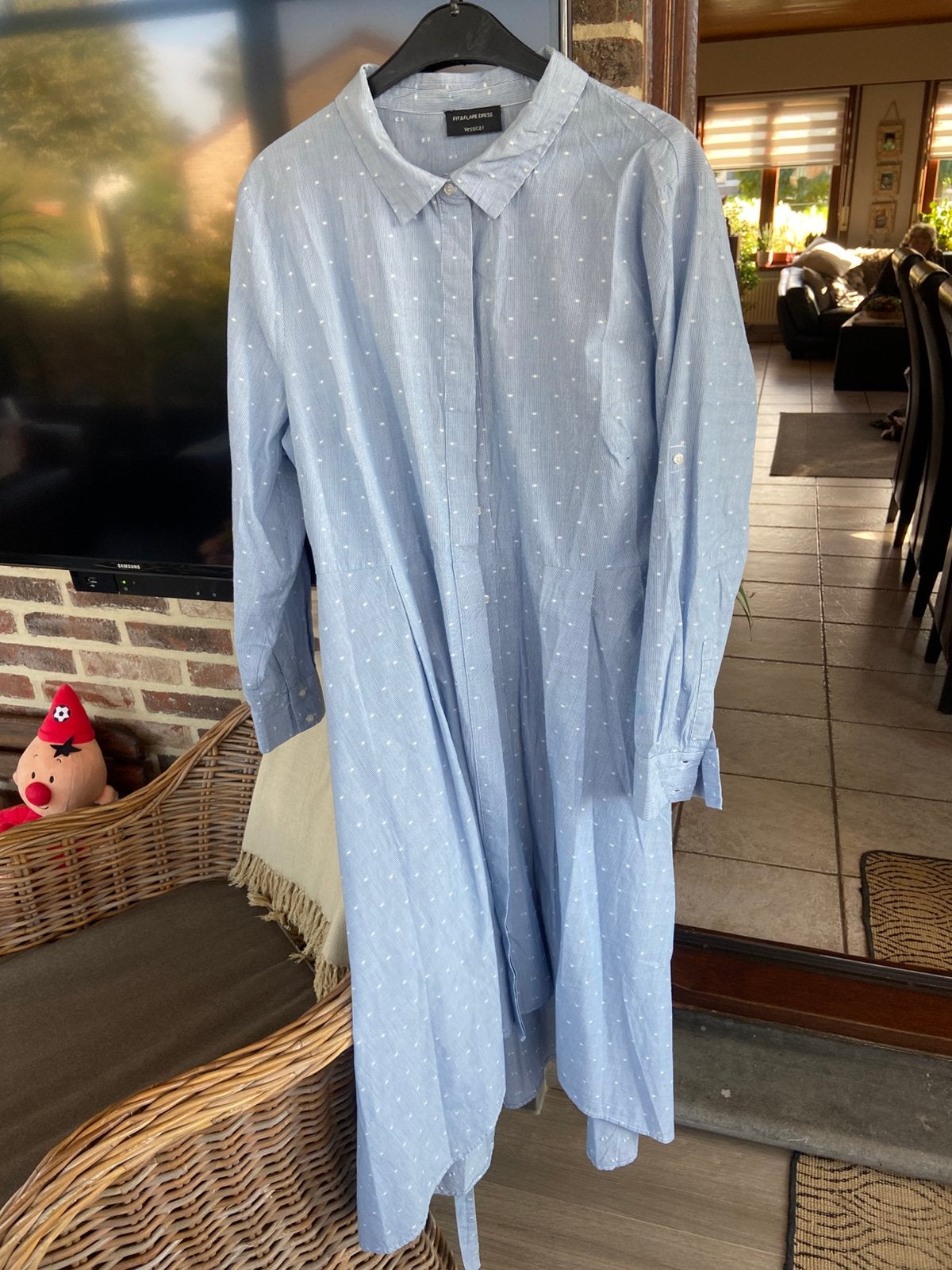 Mooi nieuw kleed maat 46, Ophalen of Verzenden, Zo goed als nieuw, Maat 46/48 (XL) of groter