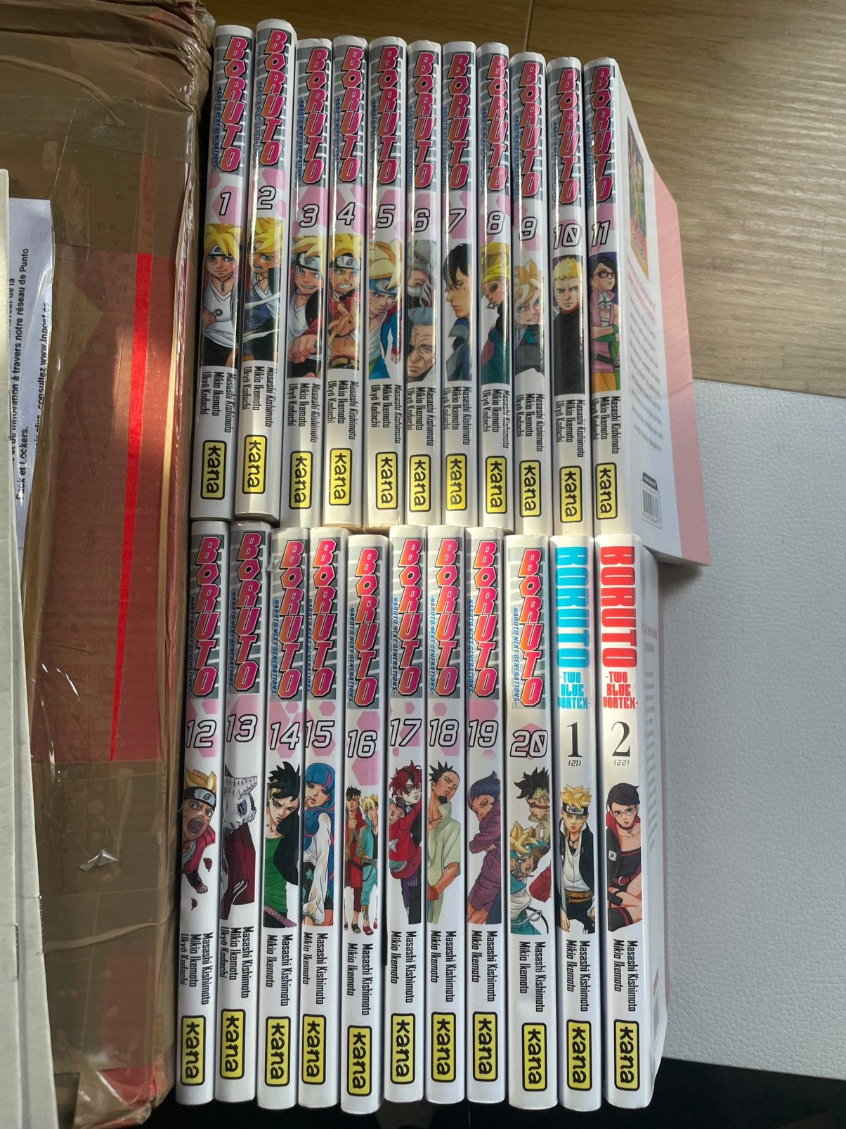 Boruto naruto next generation tomes 1 a 20 intégrale, Enlèvement ou Envoi