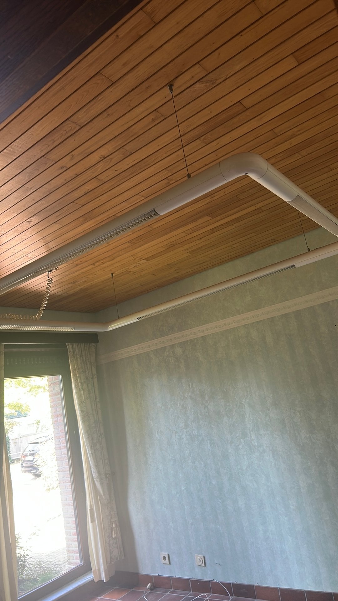 Grote lamp, Ophalen, Gebruikt