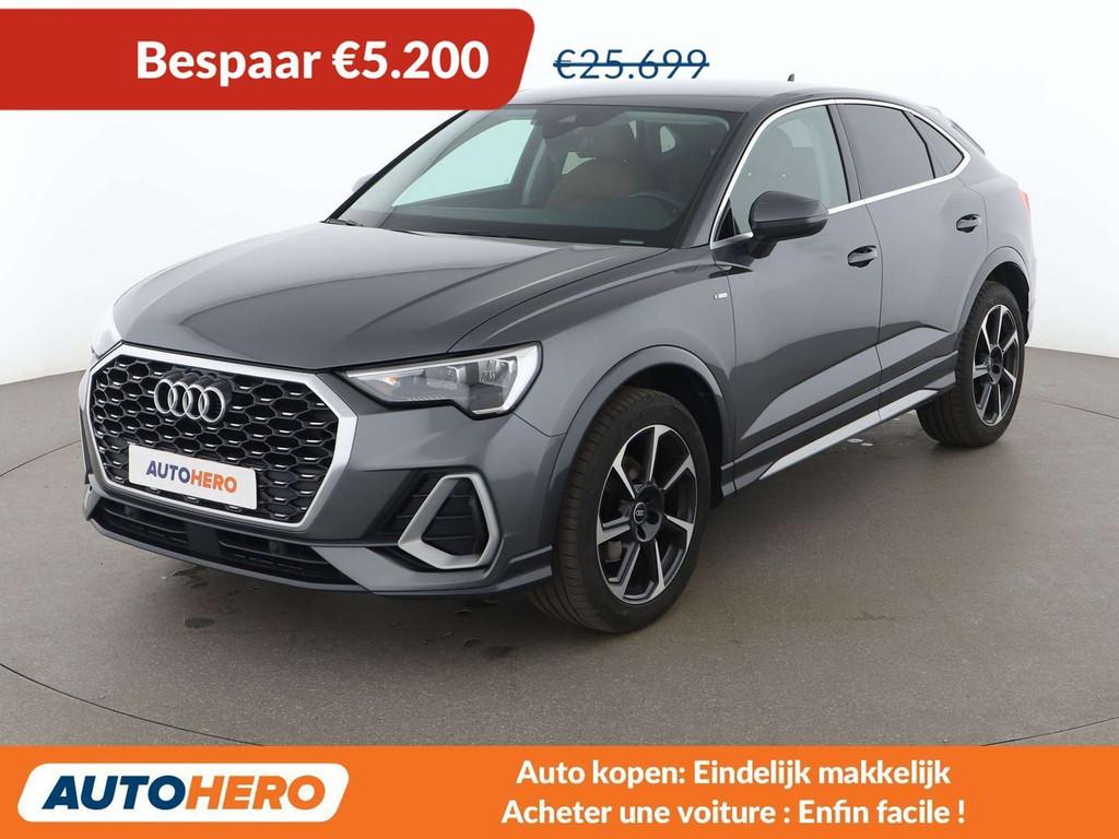 Audi Q3 35 TFSI ACT S line (année de construction 2021), Autos, Audi, Cuir, Achat, 1535 kg, Boîte manuelle