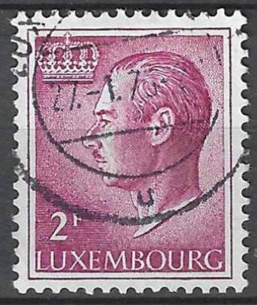 Luxemburg 1965-1966 - Yvert 664 - Groothertog Jan (ST), Verzenden, Luxemburg, Gestempeld
