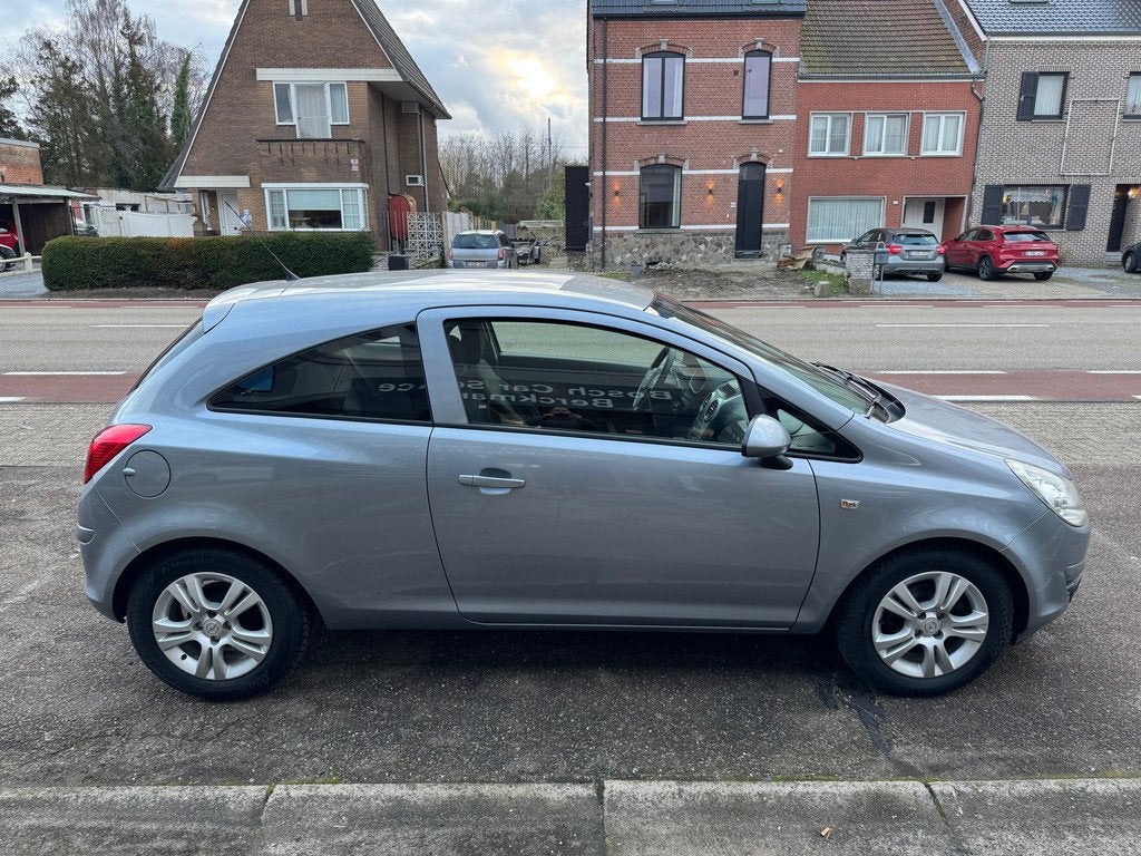 Opel Corsa D 3D Enjoy 1.3Diesel zeer proper, weinig km's!, Argent ou Gris, Achat, Entreprise, Tissu