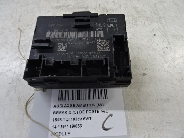 UNITE ELECTRONIQUE Audi A3 (8V1 / 8VK) (5Q0959392B), Autos : Pièces & Accessoires, Utilisé, Audi