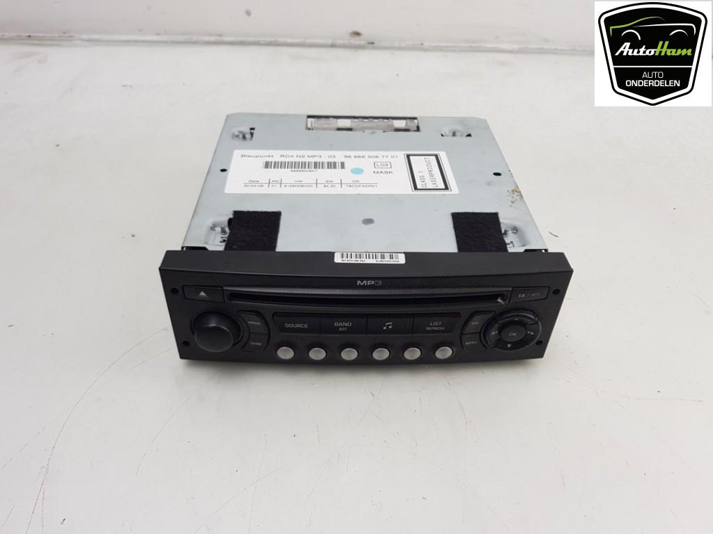 RADIO Peugeot 3008 I (0U / HU) (|9666650677|6579NV|6574PT|), Gebruikt, Peugeot