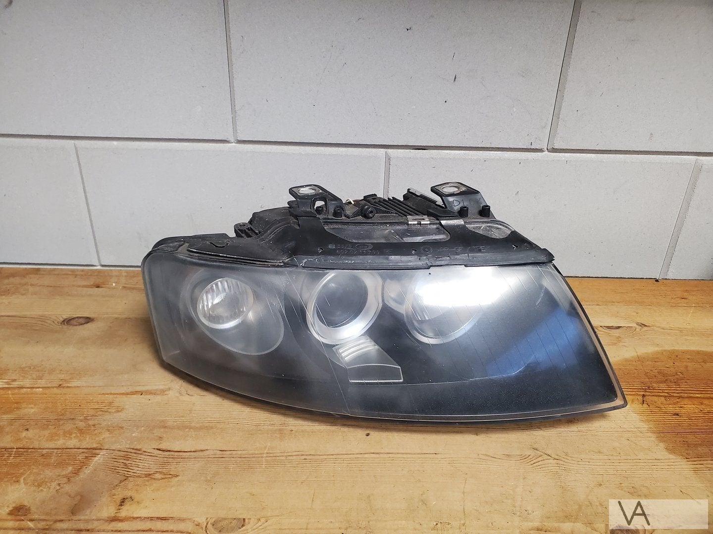 Audi A4 cabrio 2002 - 2006 koplamp rechts XENON met module, Gebruikt, -, -, -