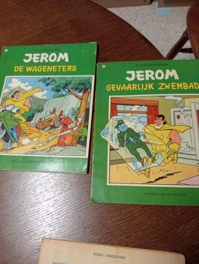Jerom stripboeken jaren 70, Ophalen