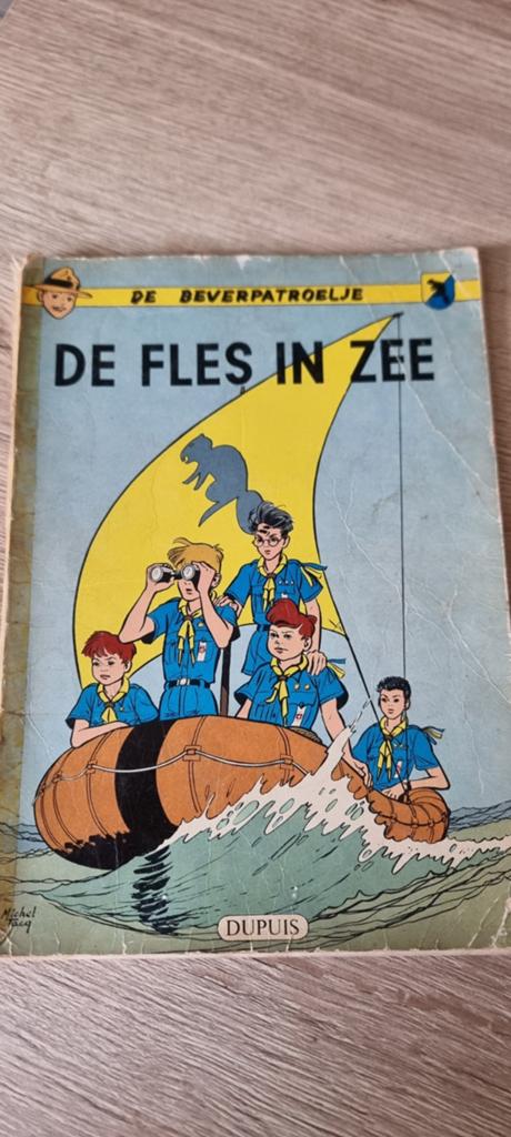 Stripboek De Beverpatroelje: De fles in zee., Une BD, Enlèvement ou Envoi, Utilisé, Charlier