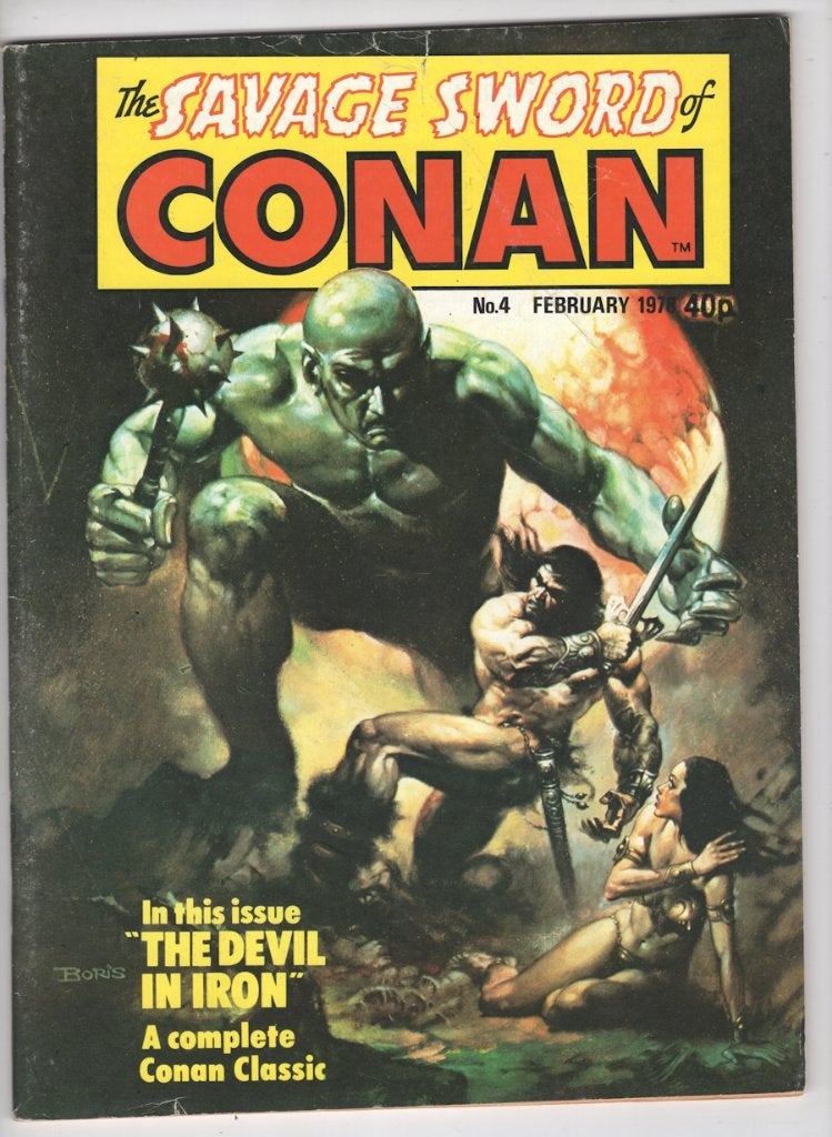 Savage Sword of Conan (2e série Marvel, 1977) #4, Comics, Enlèvement ou Envoi, Utilisé
