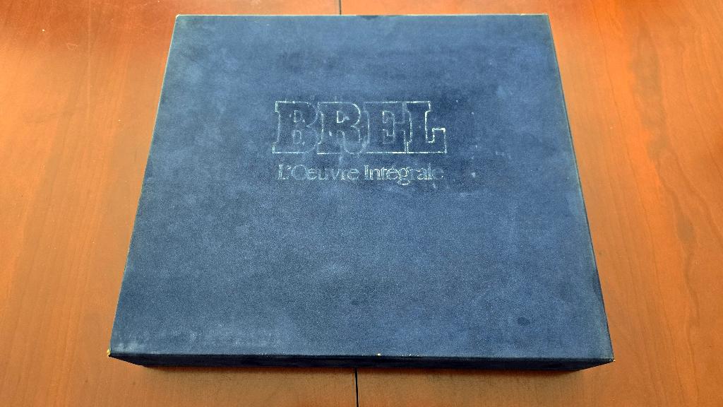 ALBUM JACQUES BREL "L'INTEGRALE", CD & DVD, Vinyles | Compilations, Utilisé, Coffret, Édition limitée, Enlèvement