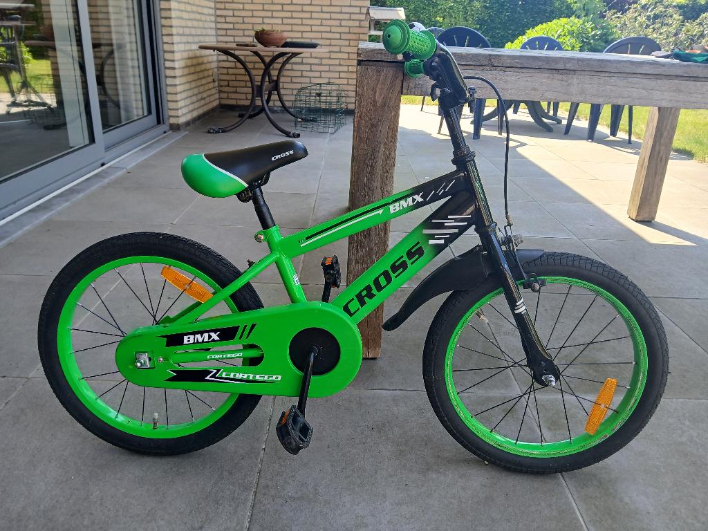 BMX kinderfiets, Fietsen en Brommers, Ophalen, Zo goed als nieuw, 16 tot 20 inch