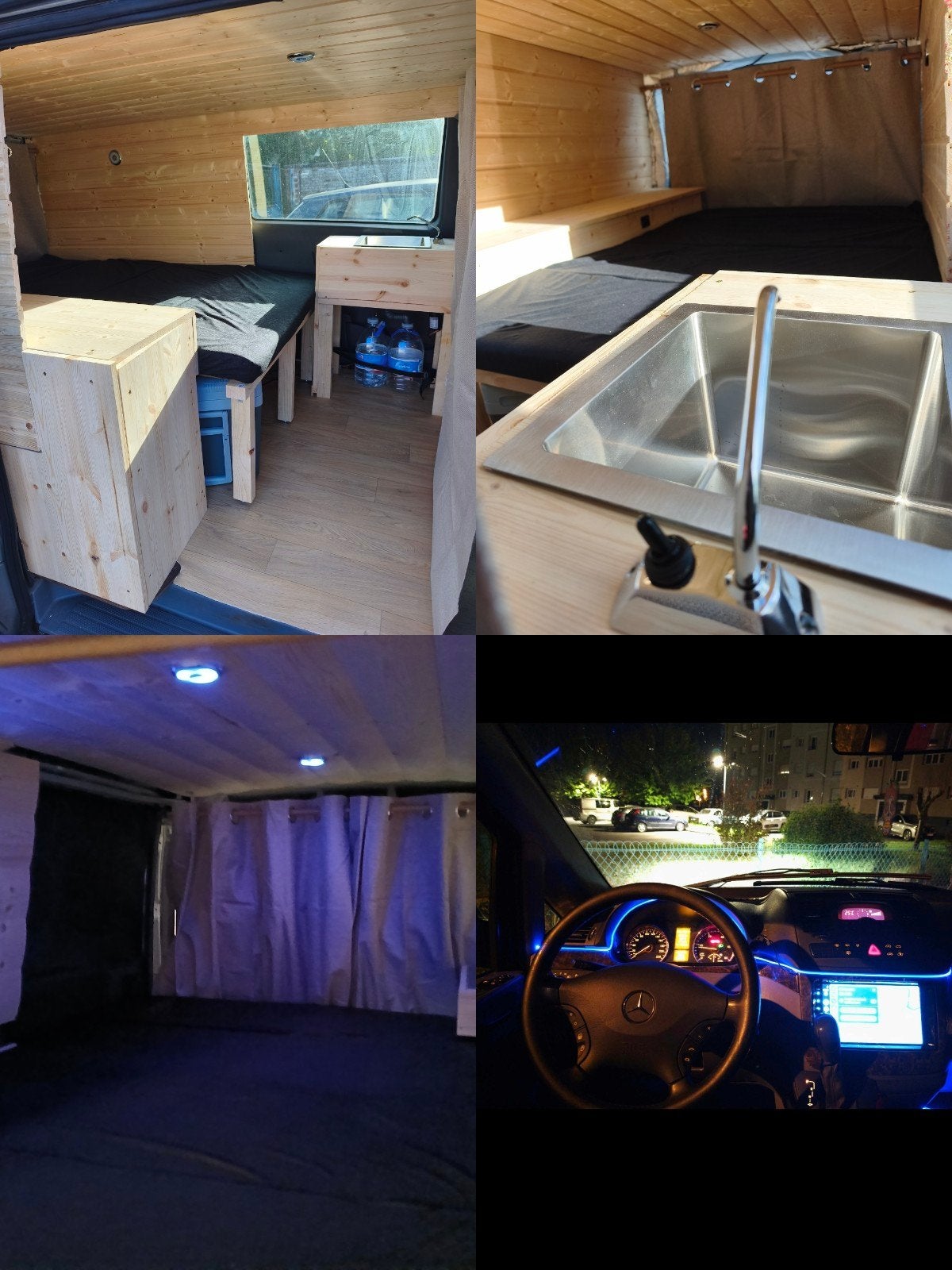 Nieuwe camper Vito Automatique 115CDI, Tot en met 2, Mercedes-Benz, Koelkast, Diesel