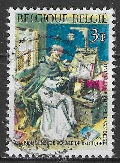 Belgique 1966 - Yvert/OBP 1378 - Bibliothèque royale (ST), Envoi, Affranchi, Oblitéré