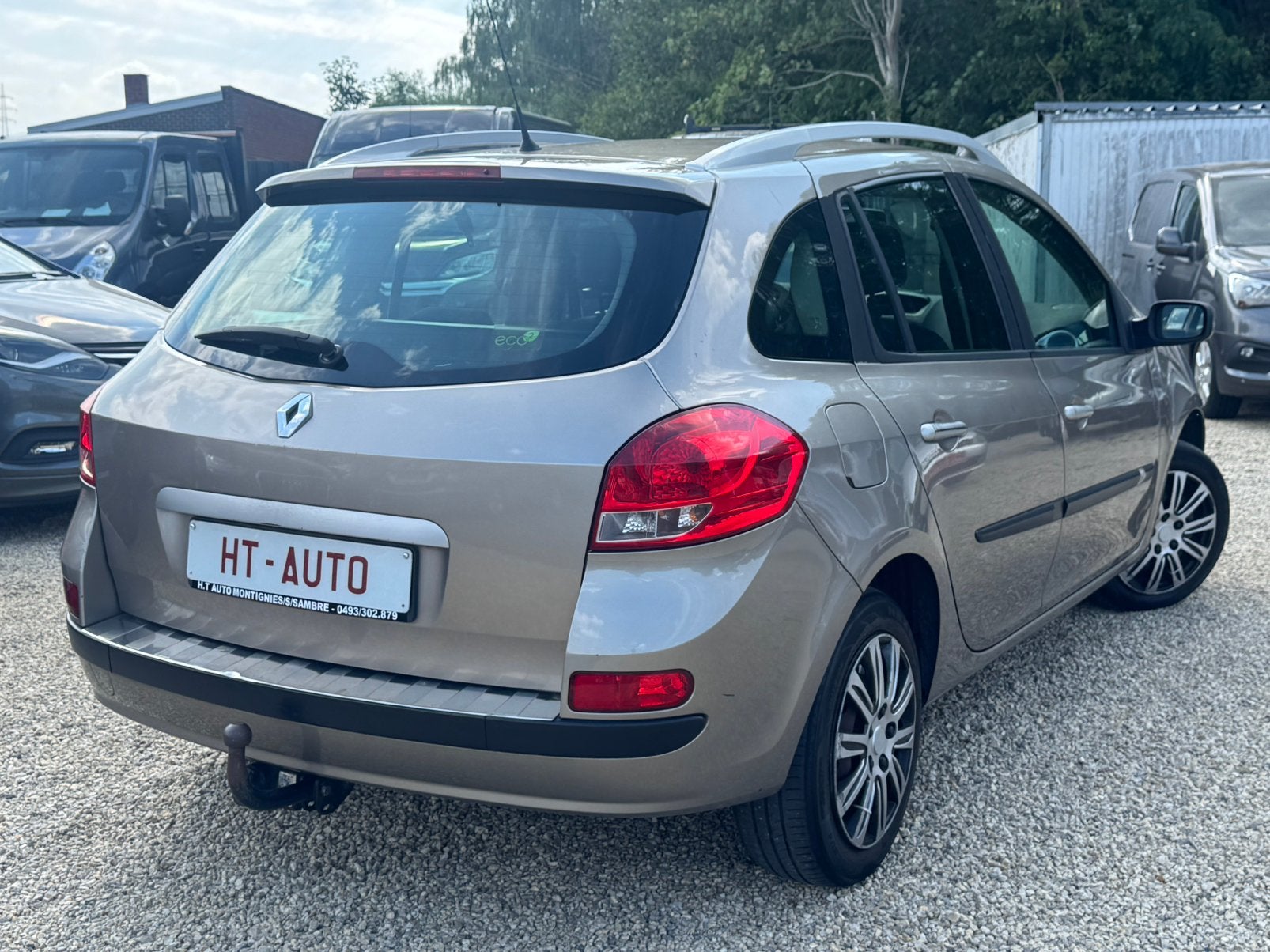 Renault Clio 1.5 dCi/Prete a être immatriculer, Autos, Argent ou Gris, Achat, Entreprise, Boîte manuelle