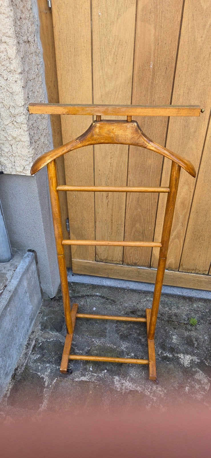Dressboy ou valet vintage en bois, Enlèvement