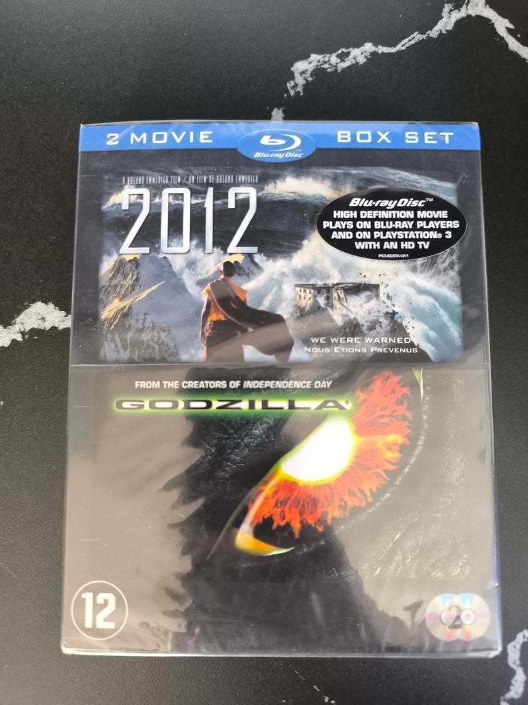 2 Blu Ray boxset 2012 + Godzilla, nieuw in verpakking, Ophalen of Verzenden, Nieuw in verpakking, Boxset